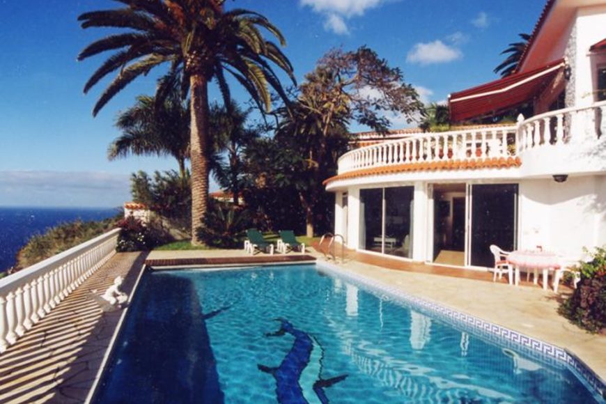 Villa El Sauzal Teneriffa Steilküste